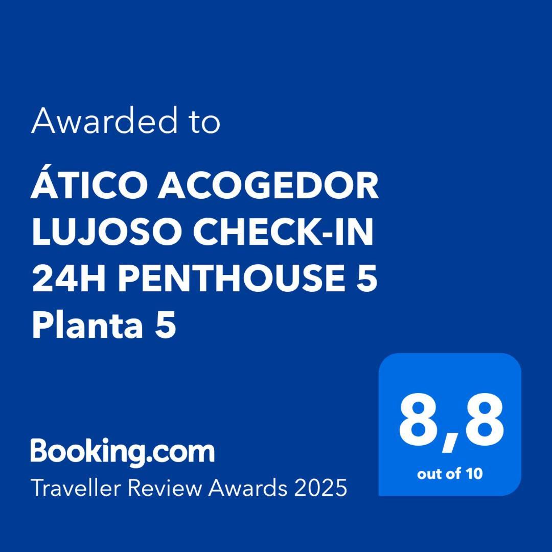 Atico Acogedor Lujoso Check-In 24H Penthouse 5 Planta 5 Apartment Zaragoza Exterior photo
